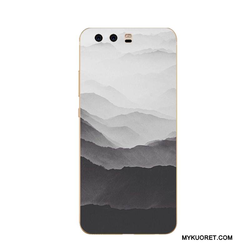 Kuori Huawei P10 Silikoni Persoonallisuus Nuoret, Kotelo Huawei P10 Suojaus Puhelimen Kuoret Sininen