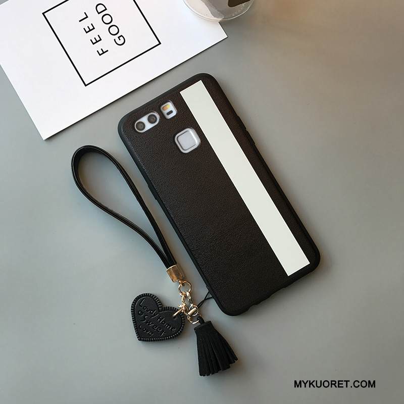 Kuori Huawei P10 Silikoni Tide-brändi Puhelimen Kuoret, Kotelo Huawei P10 Suojaus Fringed Punainen