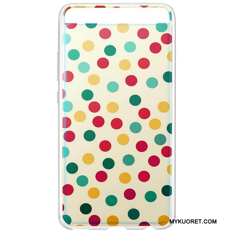 Kuori Huawei P10 Silikoni Värikäs Puhelimen Kuoret, Kotelo Huawei P10 Pehmeä Neste Ohut Murtumaton