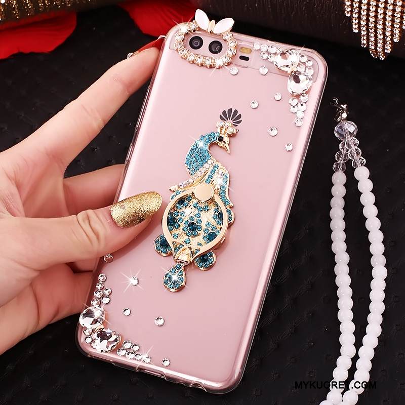 Kuori Huawei P10 Strassi Kulta Puhelimen Kuoret, Kotelo Huawei P10 Silikoni