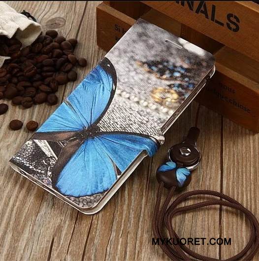 Kuori Huawei P10 Suojaus Keltainen Puhelimen Kuoret, Kotelo Huawei P10 Nahka Ihana