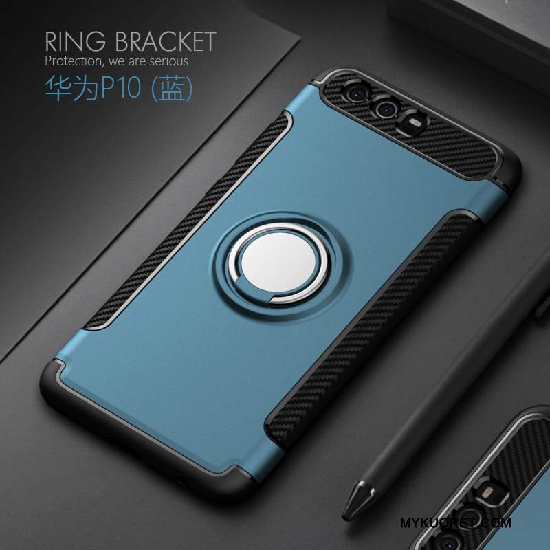 Kuori Huawei P10 Suojaus Persoonallisuus Murtumaton, Kotelo Huawei P10 Laukut Puhelimen Kuoret Pesty Suede