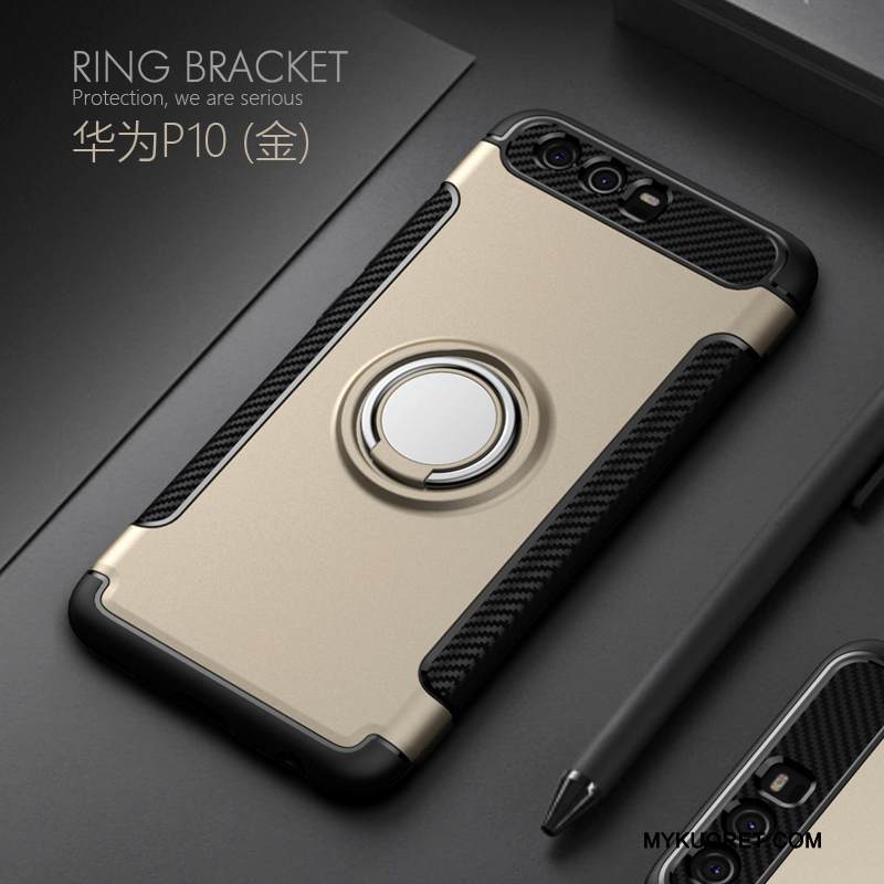 Kuori Huawei P10 Suojaus Persoonallisuus Murtumaton, Kotelo Huawei P10 Laukut Puhelimen Kuoret Pesty Suede