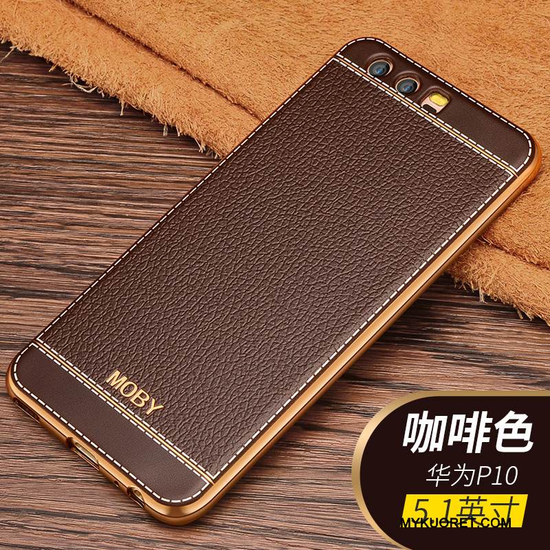 Kuori Huawei P10 Suojaus Pu Puhelimen Kuoret, Kotelo Huawei P10 Silikoni Murtumaton Ultra