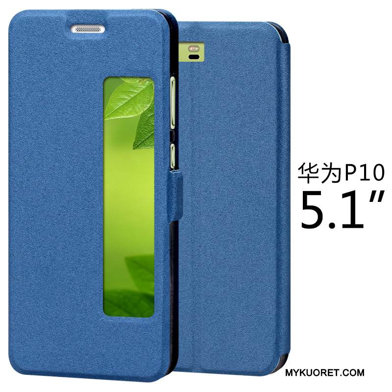 Kuori Huawei P10 Suojaus Puhelimen Kuoret Murtumaton, Kotelo Huawei P10 Nahka Punainen