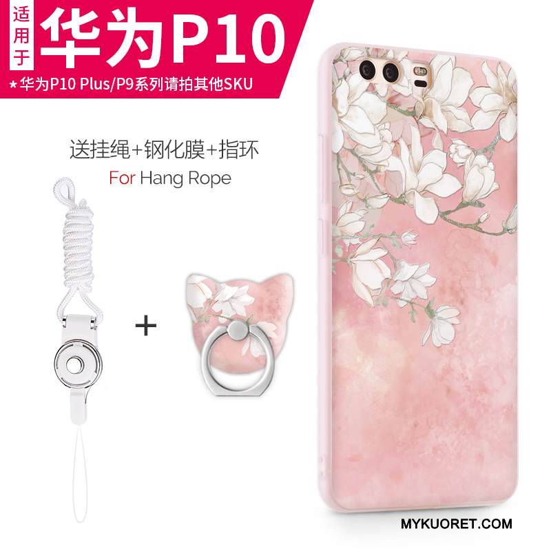 Kuori Huawei P10 Suojaus Ultra Vaalean, Kotelo Huawei P10 Laukut Puhelimen Kuoret Violetti