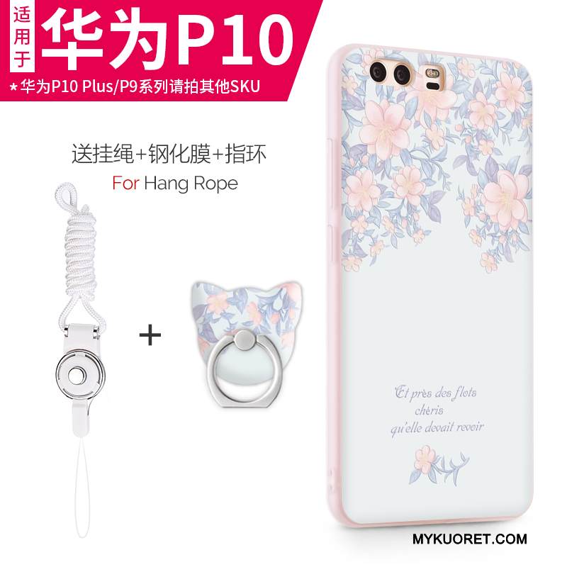 Kuori Huawei P10 Suojaus Ultra Vaalean, Kotelo Huawei P10 Laukut Puhelimen Kuoret Violetti