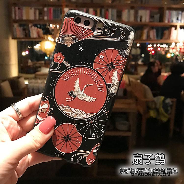 Kuori Huawei P10 Tuki Kissa Tuuli, Kotelo Huawei P10 Pehmeä Neste Pesty Suede Puhelimen Kuoret