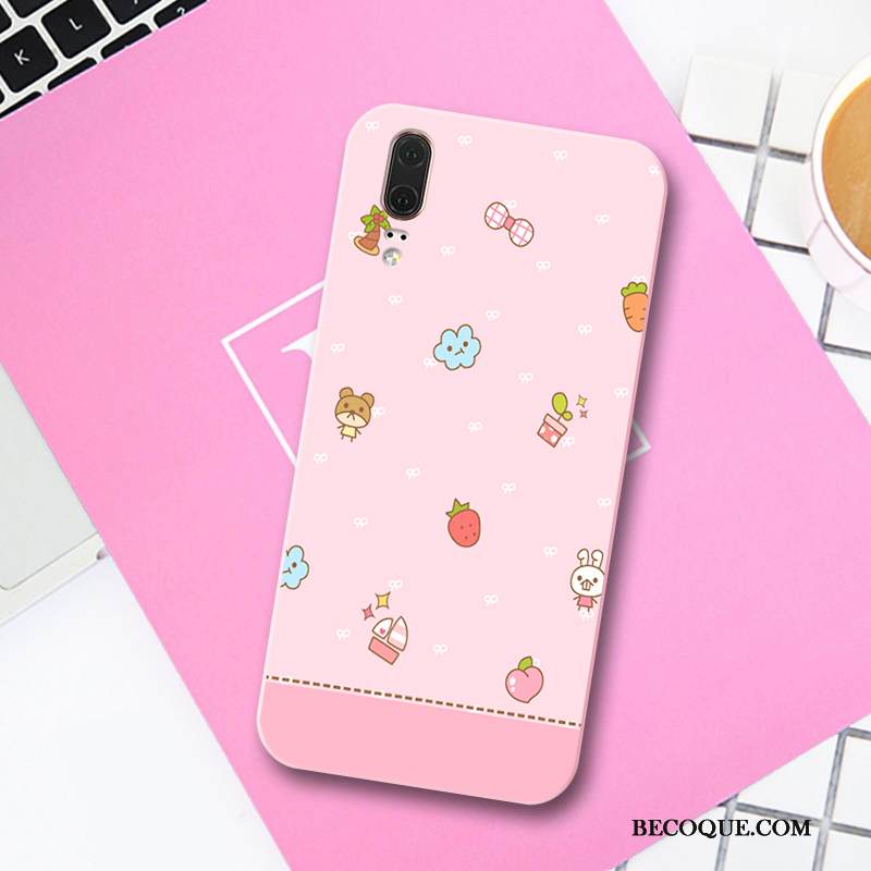 Kuori Huawei P20 Kohokuviointi Pieni Puhelimen Kuoret, Kotelo Huawei P20 Sarjakuva Trendi Kustannukset