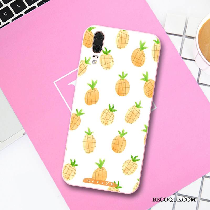 Kuori Huawei P20 Kohokuviointi Pieni Puhelimen Kuoret, Kotelo Huawei P20 Sarjakuva Trendi Kustannukset