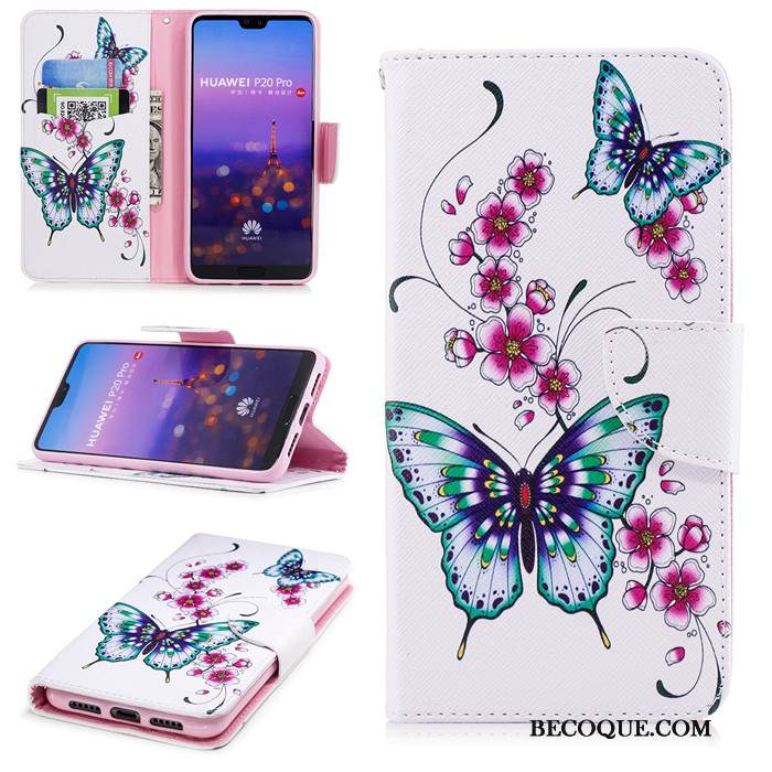 Kuori Huawei P20 Laukut Puhelimen Kuoret Murtumaton, Kotelo Huawei P20 Luova Sininen