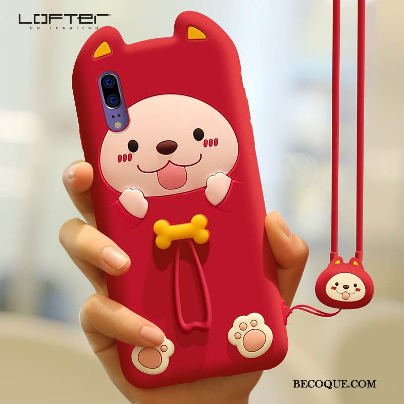 Kuori Huawei P20 Laukut Ripustettavat Koristeet Persoonallisuus, Kotelo Huawei P20 Suojaus Ihana Murtumaton