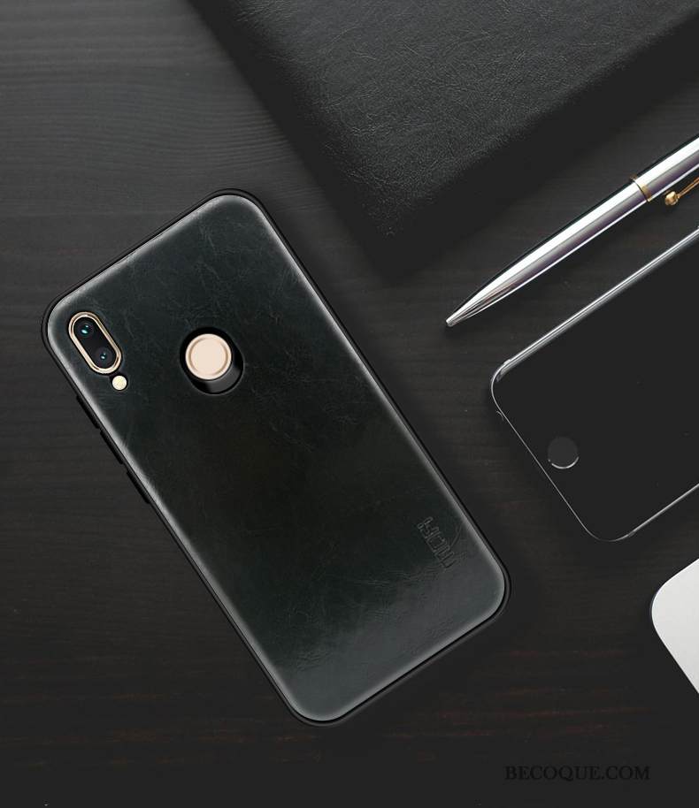 Kuori Huawei P20 Lite Laukut Kova Vaalean, Kotelo Huawei P20 Lite Pehmeä Neste