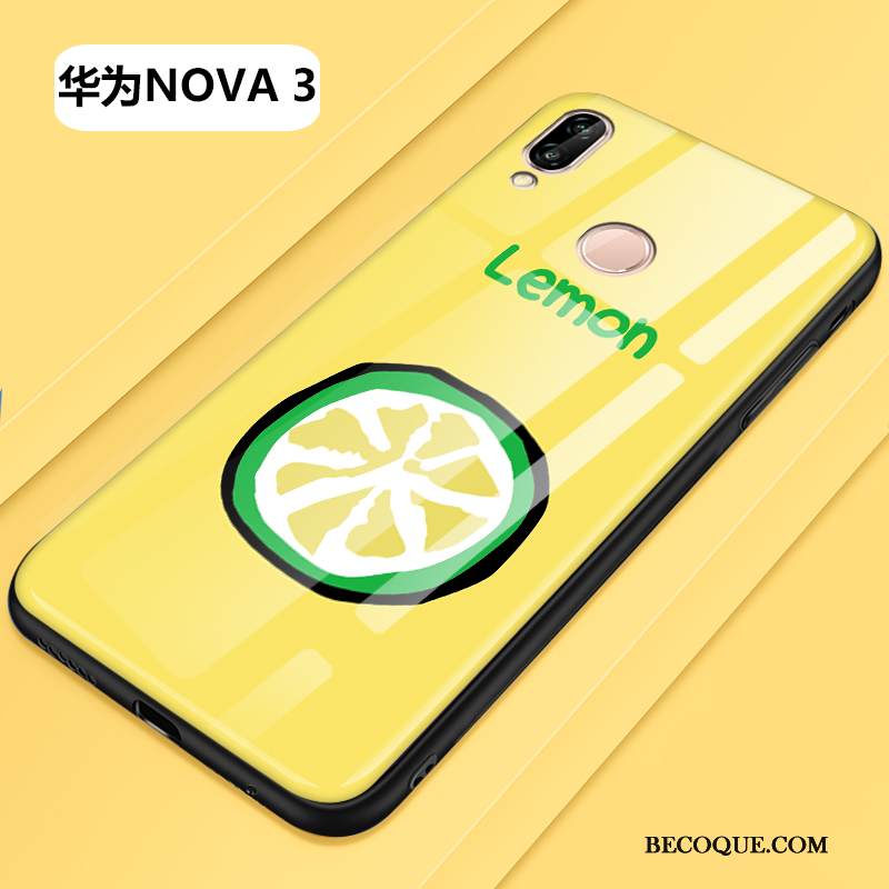 Kuori Huawei P20 Lite Luova Puhelimen Kuoret Sininen, Kotelo Huawei P20 Lite Sarjakuva Lasi Trendi