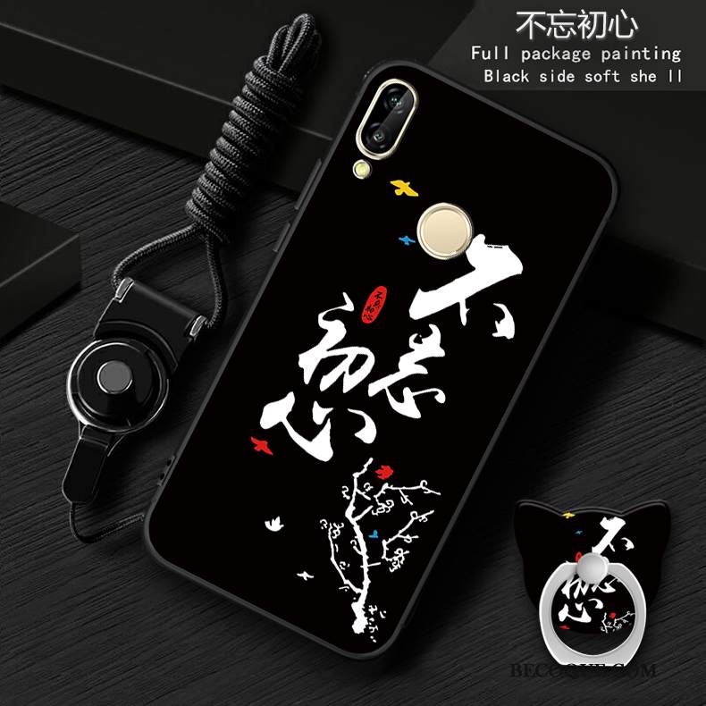 Kuori Huawei P20 Lite Luova Sininen Ripustettavat Koristeet, Kotelo Huawei P20 Lite Sarjakuva Puhelimen Kuoret Murtumaton