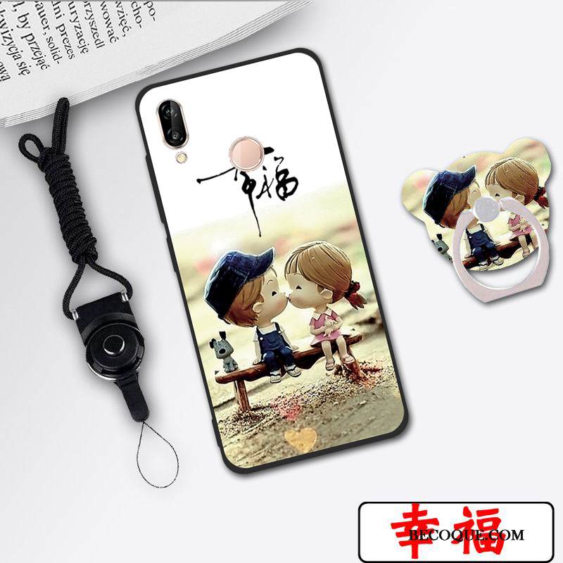 Kuori Huawei P20 Lite Monivärinen Puhelimen Kuoret Nuoret, Kotelo Huawei P20 Lite Pehmeä Neste Murtumaton