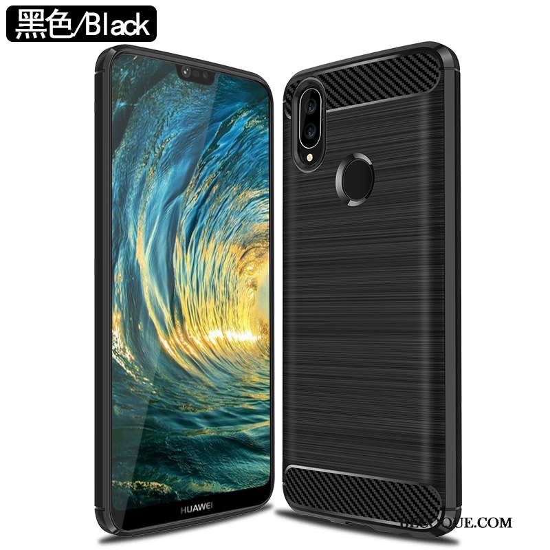 Kuori Huawei P20 Lite Pehmeä Neste Puhelimen Kuoret Murtumaton, Kotelo Huawei P20 Lite Suojaus Johdin Kuitu