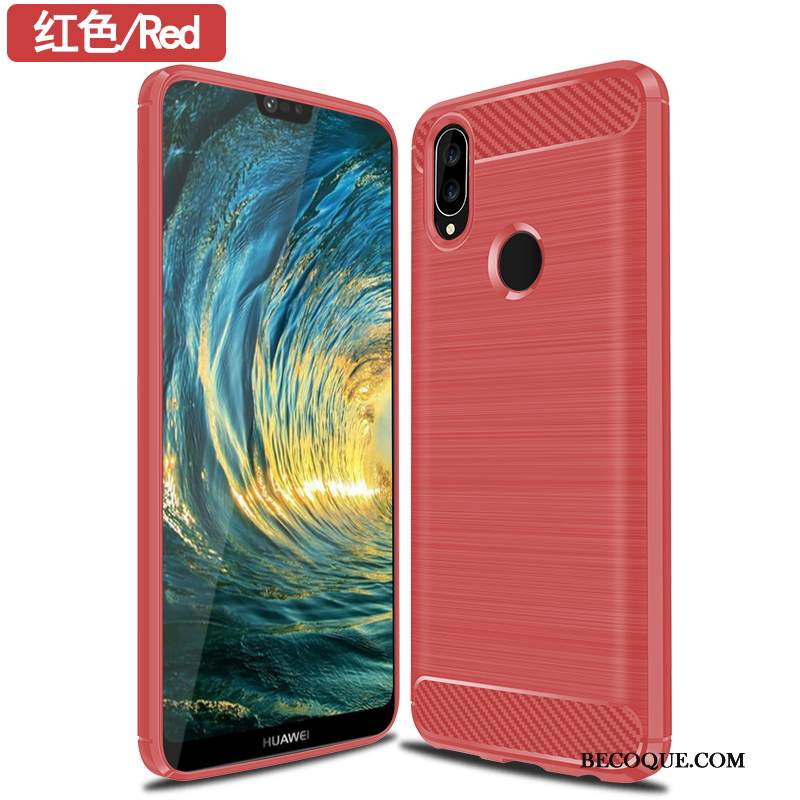 Kuori Huawei P20 Lite Pehmeä Neste Puhelimen Kuoret Murtumaton, Kotelo Huawei P20 Lite Suojaus Johdin Kuitu