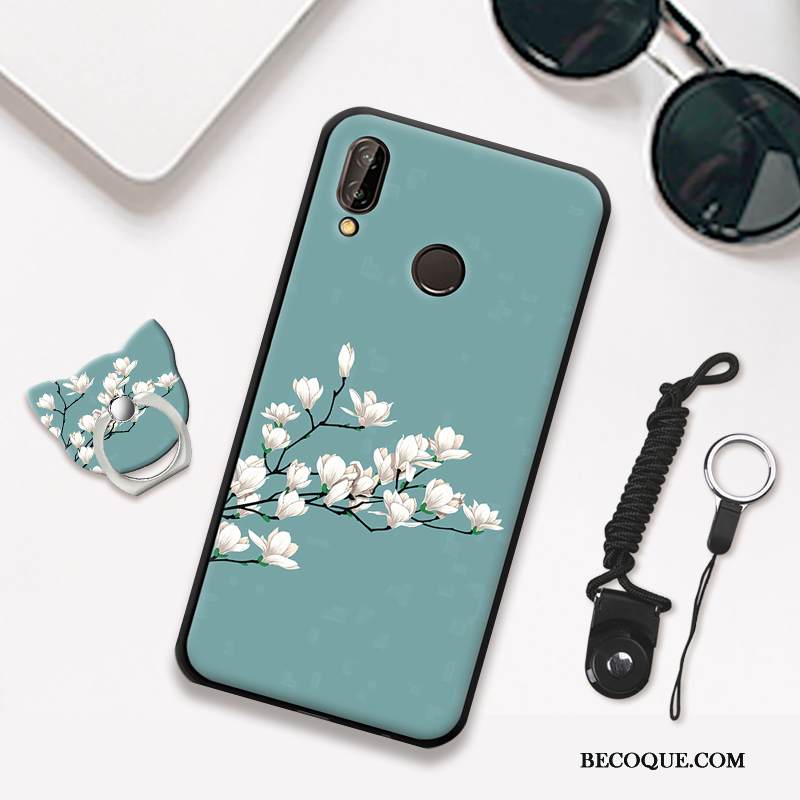 Kuori Huawei P20 Lite Pehmeä Neste Uusi Punainen, Kotelo Huawei P20 Lite Suojaus Puhelimen Kuoret