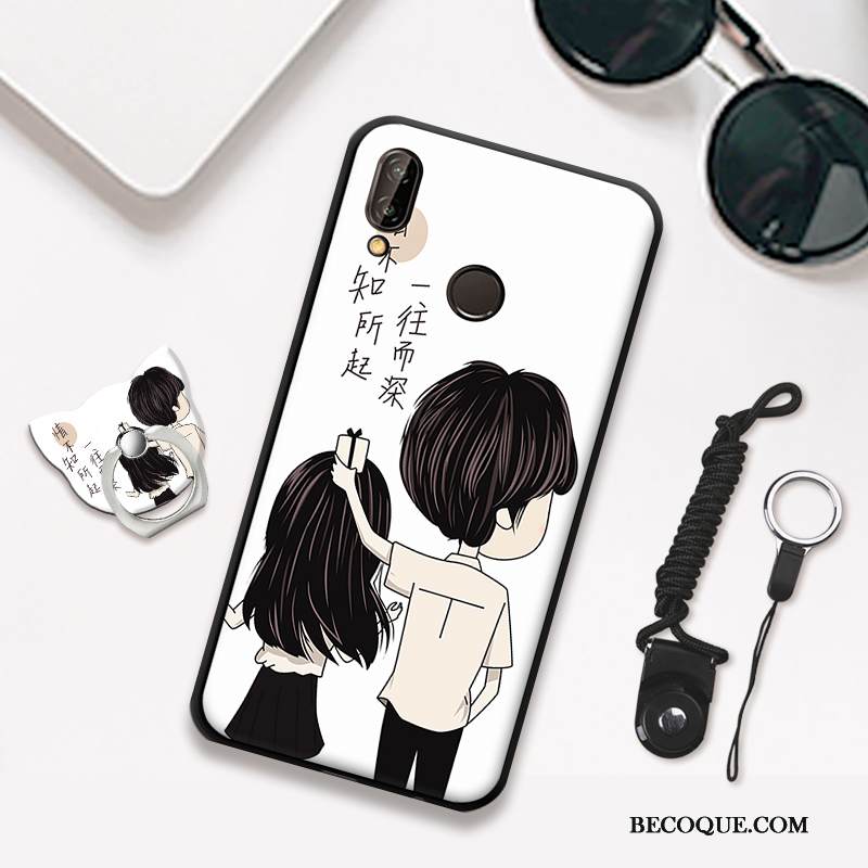 Kuori Huawei P20 Lite Pehmeä Neste Uusi Punainen, Kotelo Huawei P20 Lite Suojaus Puhelimen Kuoret