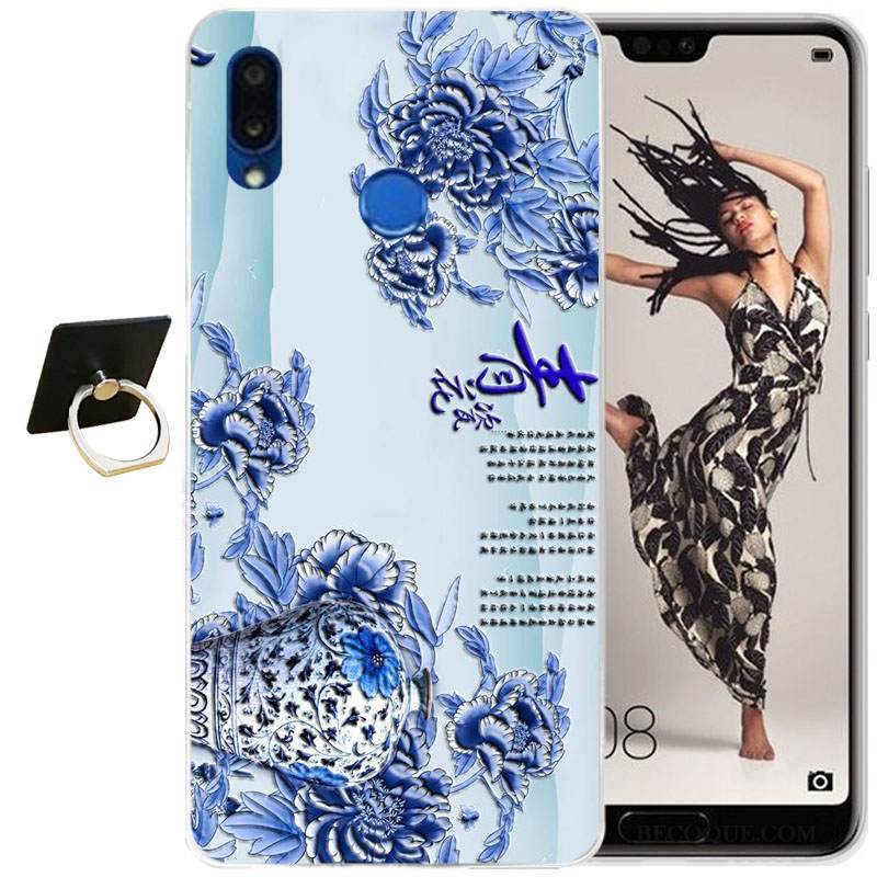 Kuori Huawei P20 Lite Silikoni Läpinäkyvä Puhelimen Kuoret, Kotelo Huawei P20 Lite Pehmeä Neste