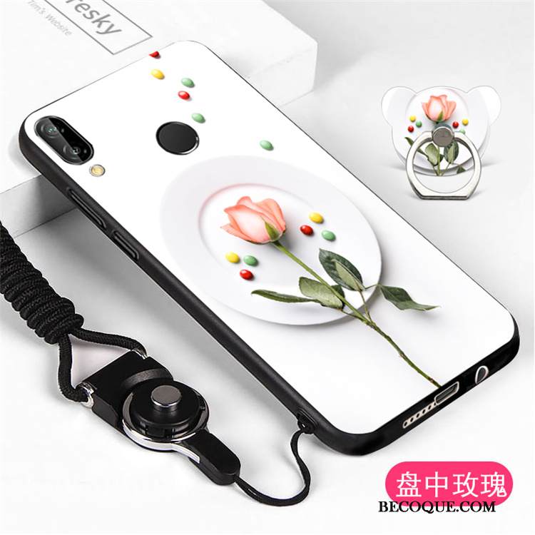 Kuori Huawei P20 Lite Silikoni Nuoret Super Söpö, Kotelo Huawei P20 Lite Pehmeä Neste Puhelimen Kuoret Murtumaton