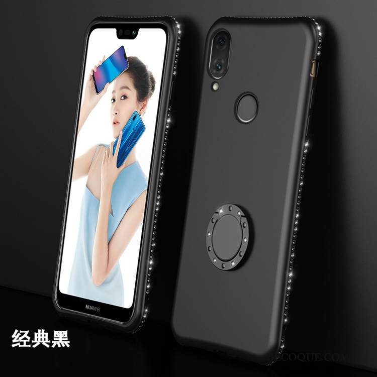 Kuori Huawei P20 Lite Silikoni Ripustettavat Koristeet Nuoret, Kotelo Huawei P20 Lite Suojaus Puhelimen Kuoret Punainen