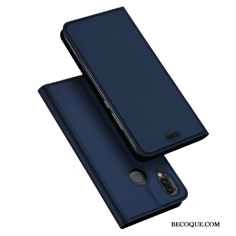 Kuori Huawei P20 Lite Suojaus Murtumaton Kortti, Kotelo Huawei P20 Lite Nahka Kulta Pinkki