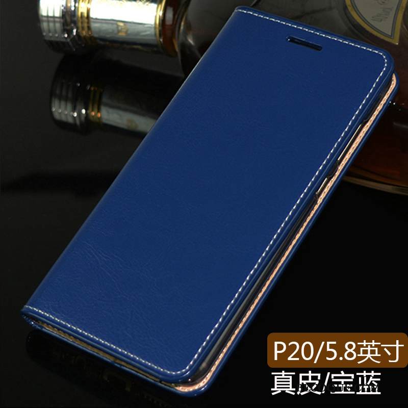 Kuori Huawei P20 Nahka Uusi Puhelimen Kuoret, Kotelo Huawei P20 Laukut Liiketoiminta Murtumaton