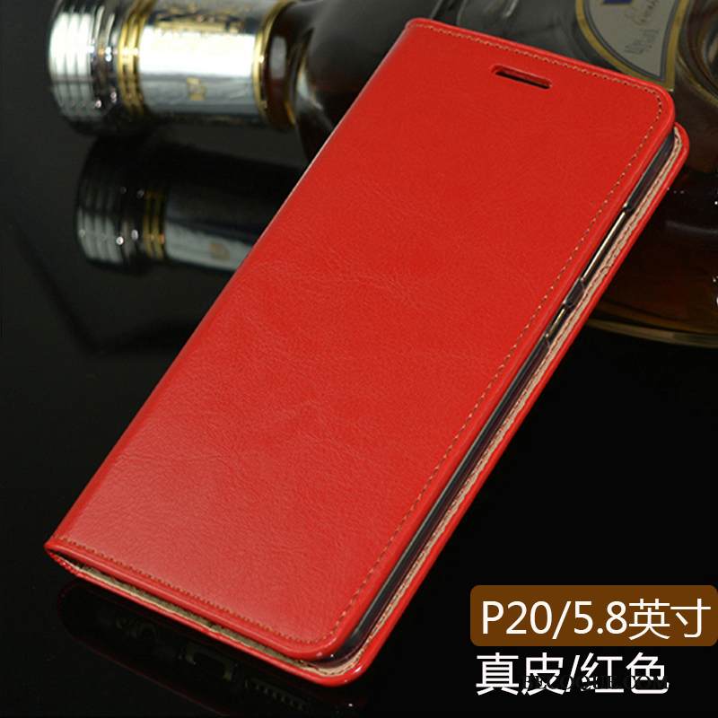 Kuori Huawei P20 Nahka Uusi Puhelimen Kuoret, Kotelo Huawei P20 Laukut Liiketoiminta Murtumaton