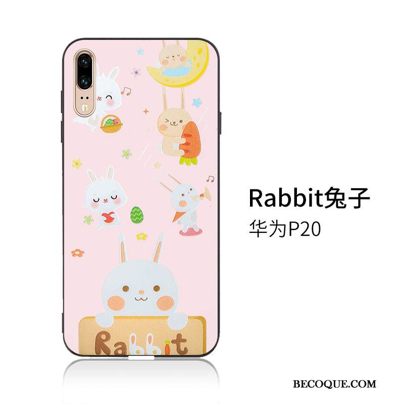 Kuori Huawei P20 Pehmeä Neste Ripustettavat Koristeet Sininen, Kotelo Huawei P20 Kohokuviointi Trendi Puhelimen Kuoret