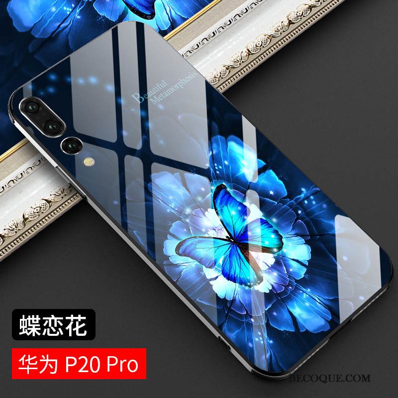 Kuori Huawei P20 Pro Luova Persoonallisuus Puhelimen Kuoret, Kotelo Huawei P20 Pro Ylellisyys Lasi Suuntaus