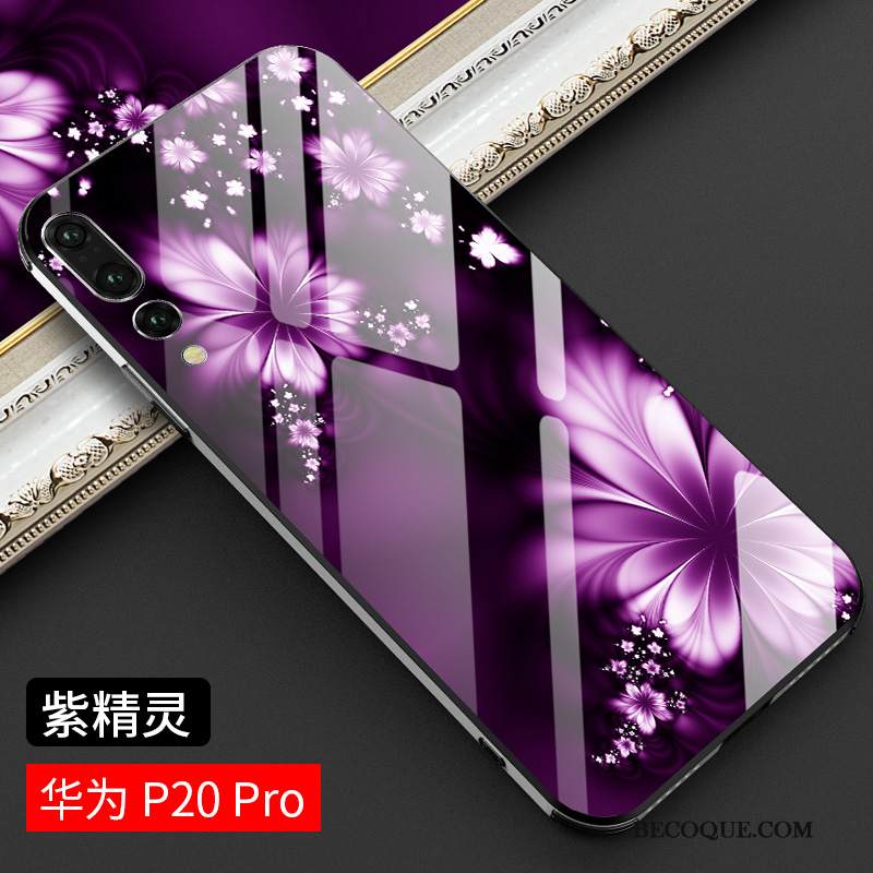 Kuori Huawei P20 Pro Luova Persoonallisuus Puhelimen Kuoret, Kotelo Huawei P20 Pro Ylellisyys Lasi Suuntaus
