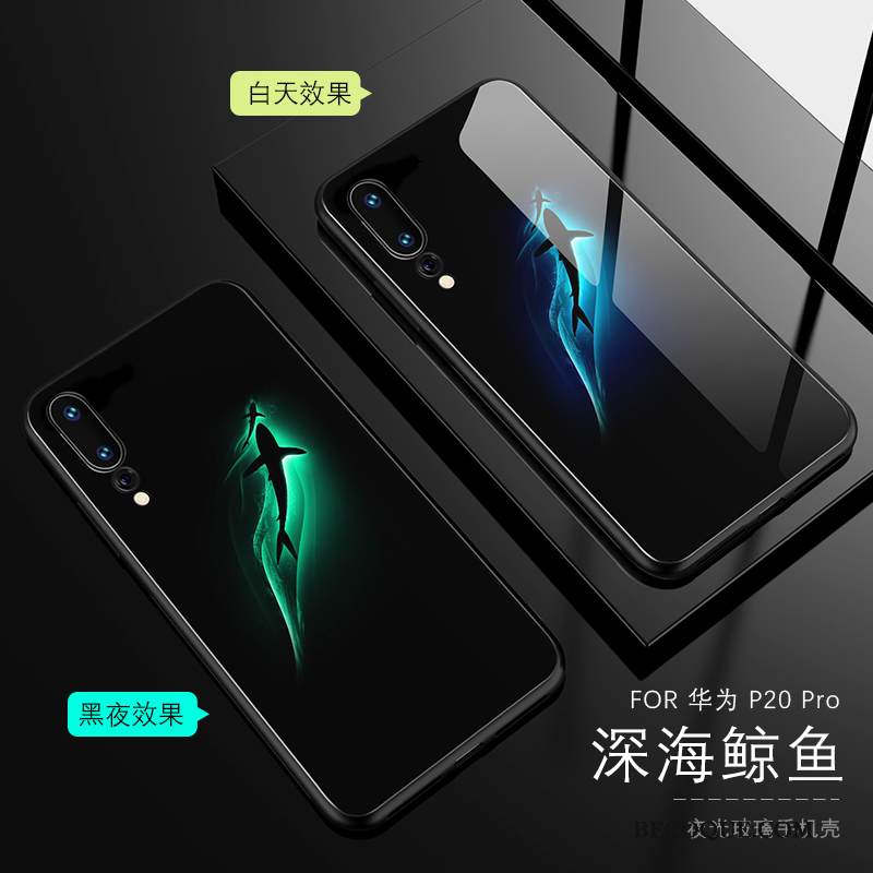 Kuori Huawei P20 Pro Silikoni Lasi Kirkas, Kotelo Huawei P20 Pro Suojaus Ohut Rakastunut