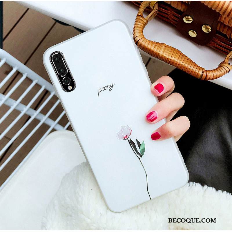 Kuori Huawei P20 Pro Silikoni Murtumaton Kustannukset, Kotelo Huawei P20 Pro Sarjakuva Ihana Trendi
