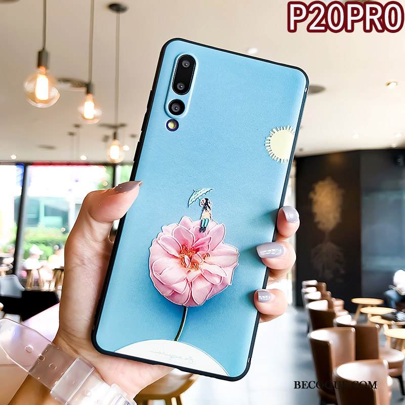 Kuori Huawei P20 Pro Silikoni Ohut Yksinkertainen, Kotelo Huawei P20 Pro Laukut Murtumaton Ultra