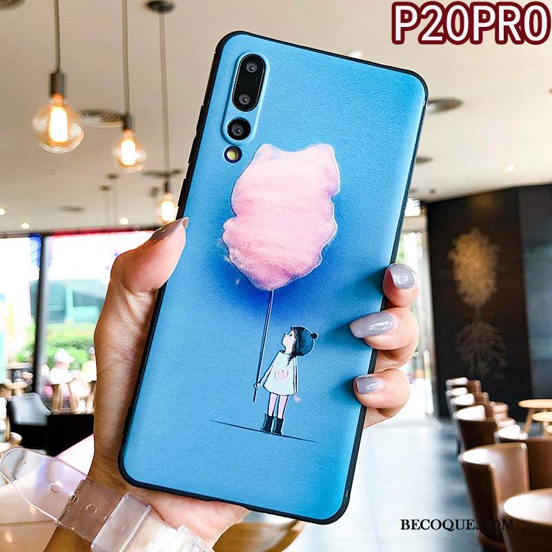 Kuori Huawei P20 Pro Silikoni Ohut Yksinkertainen, Kotelo Huawei P20 Pro Laukut Murtumaton Ultra