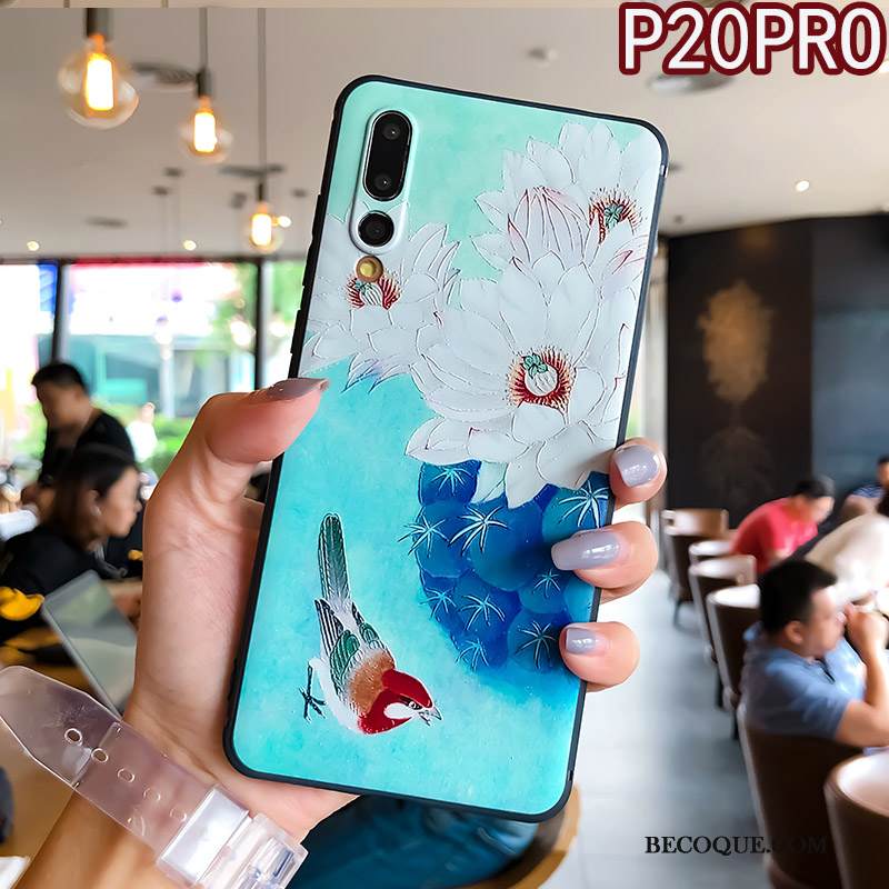 Kuori Huawei P20 Pro Silikoni Rengas Ripustettavat Koristeet, Kotelo Huawei P20 Pro Laukut Persoonallisuus Puhelimen Kuoret