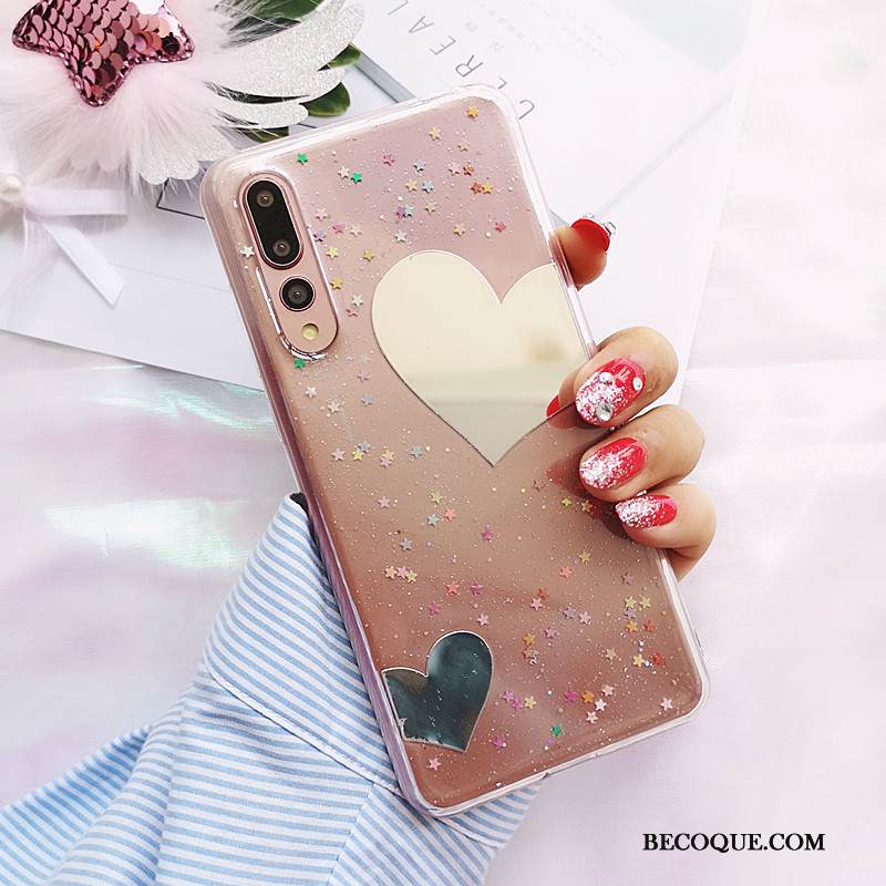 Kuori Huawei P20 Pro Silikoni Tide-brändi Violetti, Kotelo Huawei P20 Pro Pehmeä Neste Puhelimen Kuoret Persoonallisuus