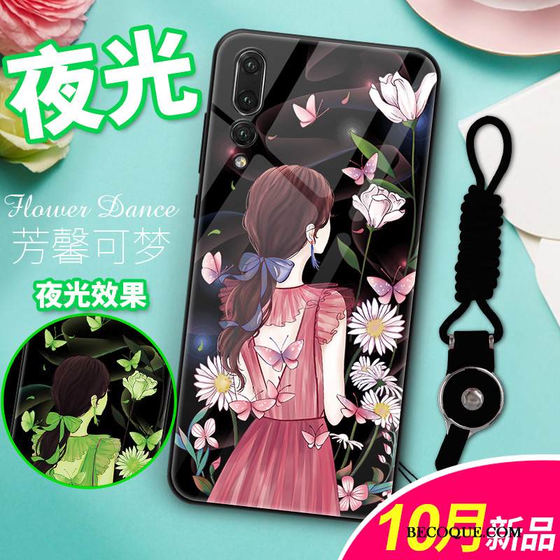 Kuori Huawei P20 Pro Tila Lasi Murtumaton, Kotelo Huawei P20 Pro Laukut Jauhe Ultra