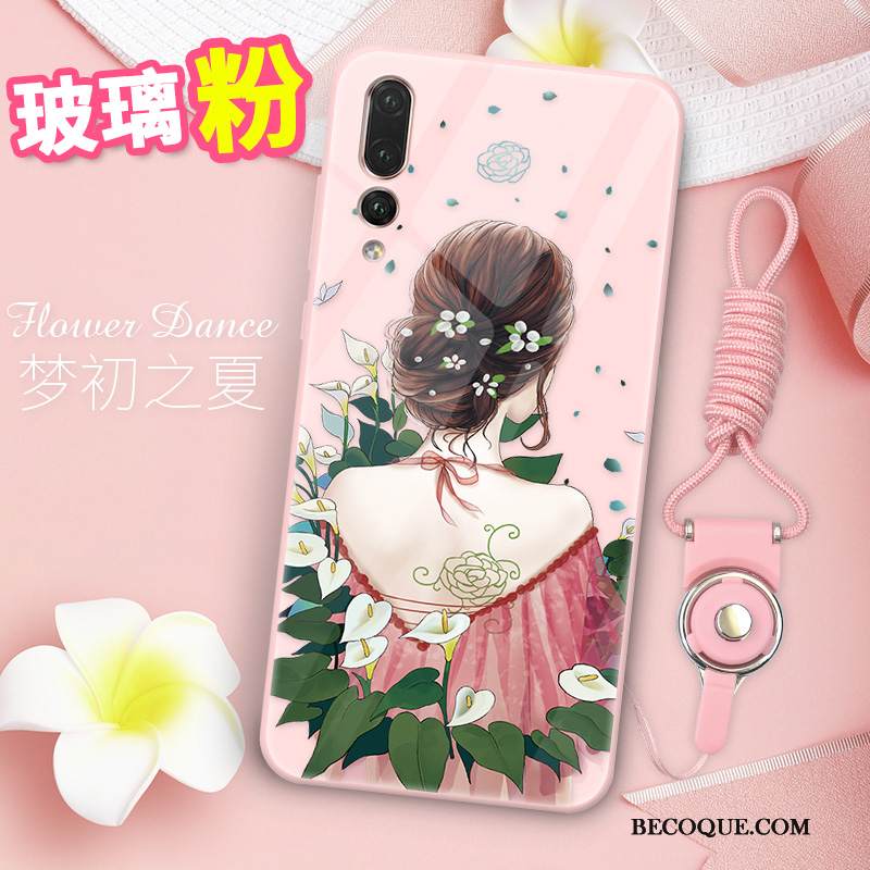 Kuori Huawei P20 Pro Tila Lasi Murtumaton, Kotelo Huawei P20 Pro Laukut Jauhe Ultra