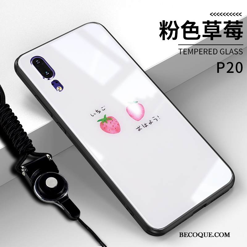 Kuori Huawei P20 Suojaus Uusi Ihana, Kotelo Huawei P20 Luova Murtumaton Jauhe