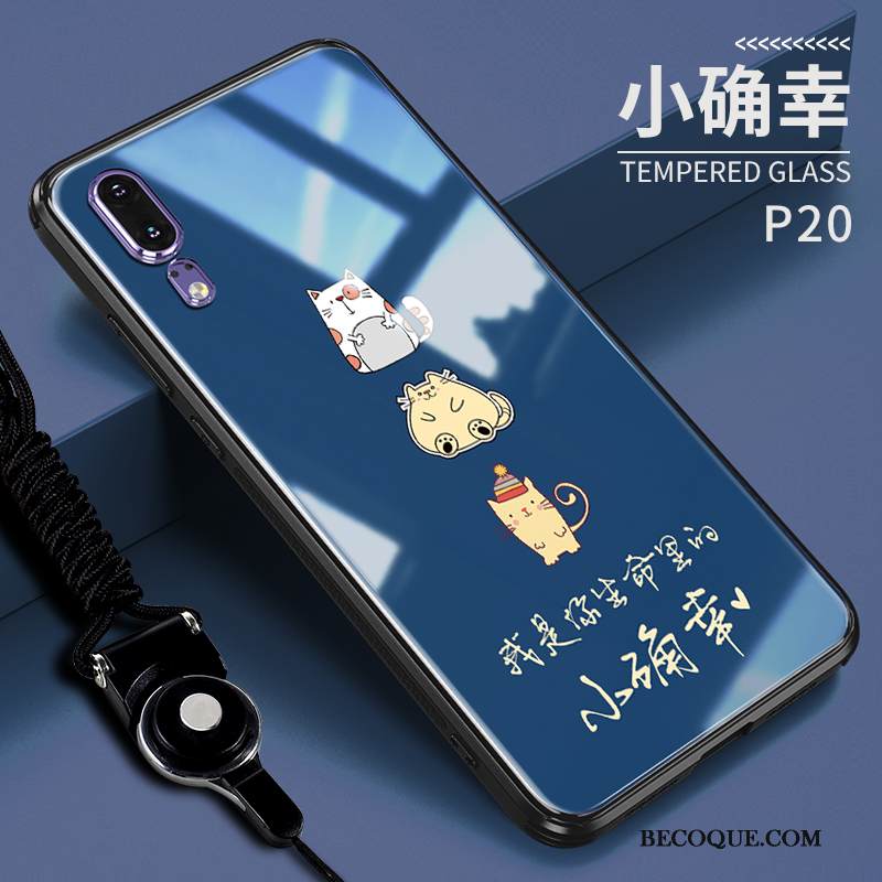 Kuori Huawei P20 Suojaus Uusi Ihana, Kotelo Huawei P20 Luova Murtumaton Jauhe