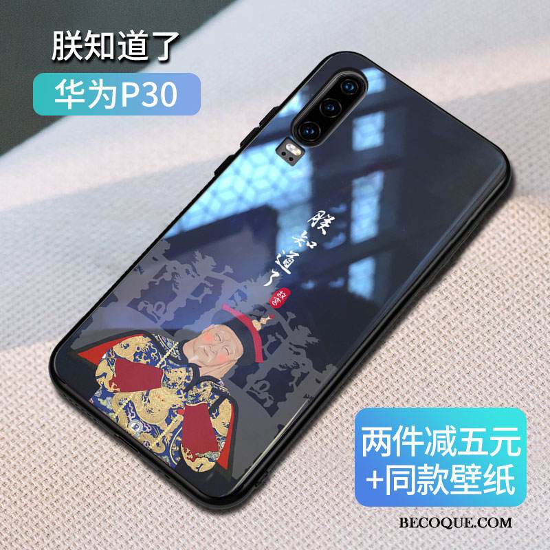 Kuori Huawei P30 Laukut Tide-brändi Rakastunut, Kotelo Huawei P30 Luova Persoonallisuus Uusi