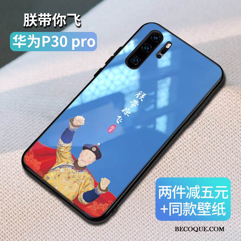 Kuori Huawei P30 Laukut Tide-brändi Rakastunut, Kotelo Huawei P30 Luova Persoonallisuus Uusi