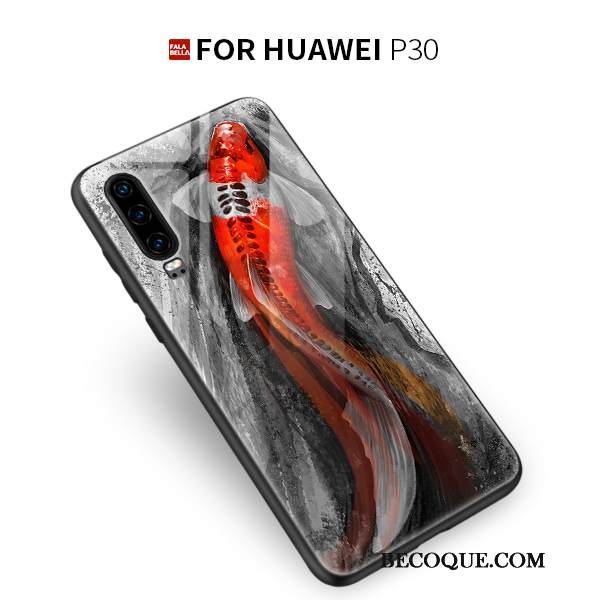 Kuori Huawei P30 Laukut Uusi Murtumaton, Kotelo Huawei P30 Luova Tide-brändi Persoonallisuus