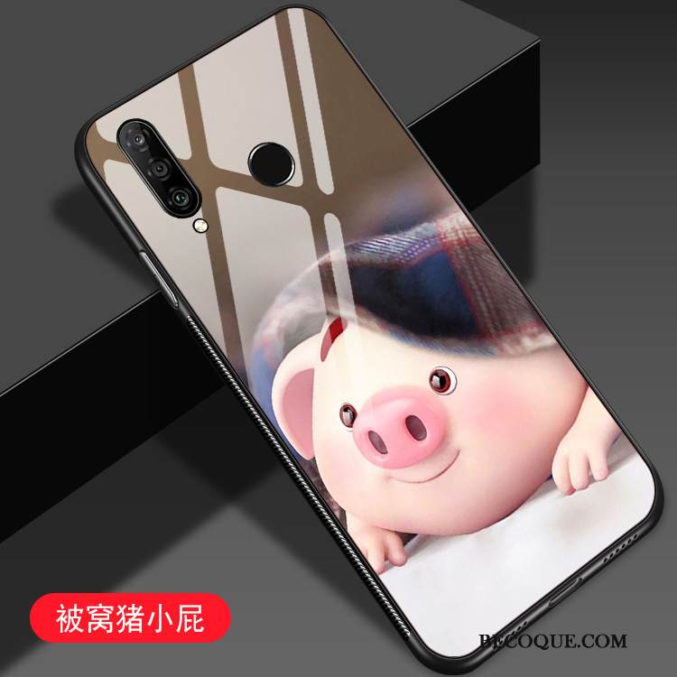 Kuori Huawei P30 Lite Sarjakuva Murtumaton Nuoret, Kotelo Huawei P30 Lite Suojaus Puhelimen Kuoret Sininen