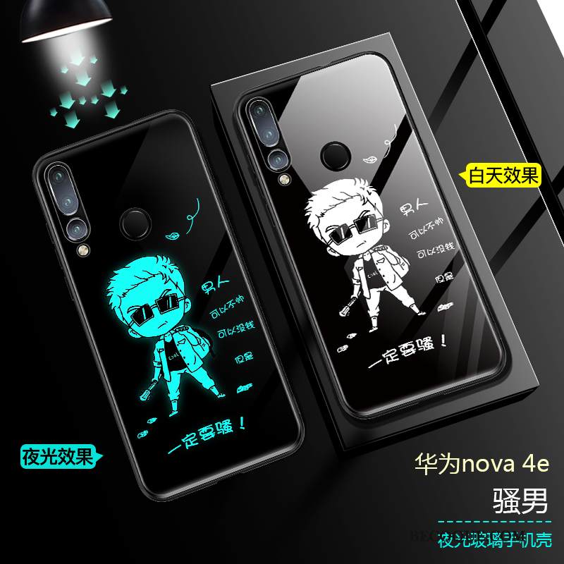 Kuori Huawei P30 Lite Silikoni Tide-brändi Uusi, Kotelo Huawei P30 Lite Suojaus Persoonallisuus Ultra