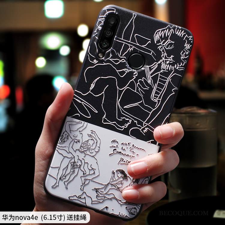 Kuori Huawei P30 Lite Tila Tide-brändi Ohut, Kotelo Huawei P30 Lite Luova Ultra Jauhe