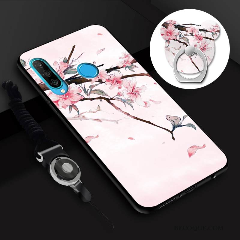 Kuori Huawei P30 Lite Tila Uusi Keltainen, Kotelo Huawei P30 Lite Laukut Yksinkertainen Kalvo